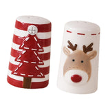 Maxbell 2x Christmas Salt and Pepper Shakers Bottle Jar for Gift Wedding Party