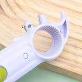Maxbell Multifunctional Bottle Opener Manual for Jelly Jars Twist Caps Beer Lid