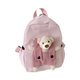 Maxbell Kids Backpack Zipper Closure Adorable Knapsack for Outdoor Backpacking Trips Pink