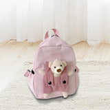 Maxbell Kids Backpack Zipper Closure Adorable Knapsack for Outdoor Backpacking Trips Pink