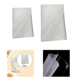 Maxbell 50Pcs Vacuum Sealer Bags Transparent Embossed Pouch for Kitchen Cooking Home 17cmx25cm