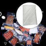 Maxbell 50Pcs Vacuum Sealer Bags Transparent Embossed Pouch for Kitchen Cooking Home 20cmx30cm