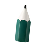 Maxbell Pencil Shaped Pen Holder Cute Makeup Brush Holder for Office Desk Home Decor Green