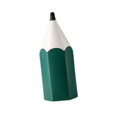 Maxbell Pencil Shaped Pen Holder Cute Makeup Brush Holder for Office Desk Home Decor Green