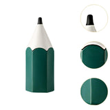 Maxbell Pencil Shaped Pen Holder Cute Makeup Brush Holder for Office Desk Home Decor Green