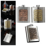 Maxbell Hip Flask Multipurpose Portable Drinking Flask Stainless Steel Alcohol Flask Red Bronze