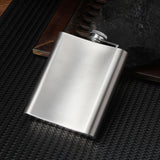 Maxbell Hip Flask Multipurpose Portable Drinking Flask Stainless Steel Alcohol Flask Red Bronze