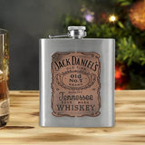 Maxbell Hip Flask Multipurpose Portable Drinking Flask Stainless Steel Alcohol Flask Red Bronze