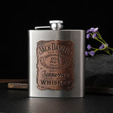 Maxbell Hip Flask Multipurpose Portable Drinking Flask Stainless Steel Alcohol Flask Red Bronze