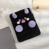 Maxbell Little Devil Tablet Sleeve Bag Organizer Carrying Travel Adorable Pouch Purple Black