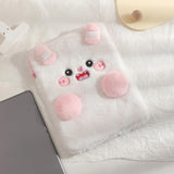 Maxbell Little Devil Tablet Sleeve Bag Organizer Carrying Travel Adorable Pouch Pink White