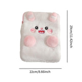 Maxbell Little Devil Tablet Sleeve Bag Organizer Carrying Travel Adorable Pouch Pink White