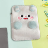 Maxbell Little Devil Tablet Sleeve Bag Organizer Carrying Travel Adorable Pouch Blue White