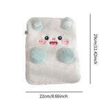 Maxbell Little Devil Tablet Sleeve Bag Organizer Carrying Travel Adorable Pouch Blue White