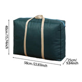 Maxbell 2x Moving House Bag Zippered Reusable Large Storage Bag for Clothes Dorm