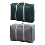 Maxbell 2x Moving House Bag Zippered Reusable Large Storage Bag for Clothes Dorm