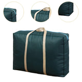 Maxbell 2x Moving House Bag Zippered Reusable Large Storage Bag for Clothes Dorm