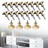 Maxbell 20Pcs Door Knobs with Screws Cabinet Knobs for Wardrobes Cabinet Drawer