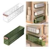 Maxbell Drawer Design Anti Dust Storage Box for Office Ties White