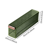 Maxbell Drawer Design Anti Dust Storage Box for Office Ties Green
