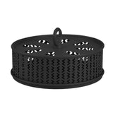 Maxbell Coil Holder Art Container Protective Box Coil Tray for Office Camping Hiking Black