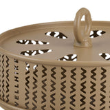 Maxbell Coil Holder Art Container Protective Box Coil Tray for Office Camping Hiking Khaki