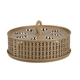 Maxbell Coil Holder Art Container Protective Box Coil Tray for Office Camping Hiking Khaki