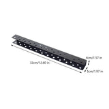 Maxbell Screwdriver Organizer Screwdriver Storage Rack Hand Tool Holder for Workshop Small Hole