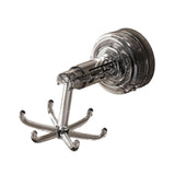 Maxbell 360° Rotating Hooks 6 Claws Easy to Use Stylish Strong Suction Kitchen Hooks Grey