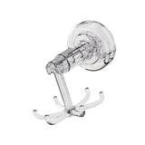 Maxbell 360° Rotating Hooks 6 Claws Easy to Use Stylish Strong Suction Kitchen Hooks Silver