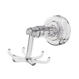 Maxbell 360° Rotating Hooks 6 Claws Easy to Use Stylish Strong Suction Kitchen Hooks Silver