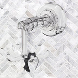 Maxbell 360° Rotating Hooks 6 Claws Easy to Use Stylish Strong Suction Kitchen Hooks Silver