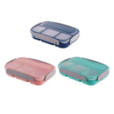 Maxbell Bento Lunch Box Large Capacity Leakproof Salad Box for Picnic Kitchen Travel blue