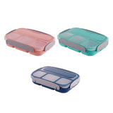 Maxbell Bento Lunch Box Large Capacity Leakproof Salad Box for Picnic Kitchen Travel blue