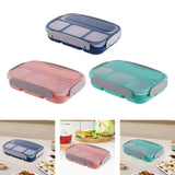 Maxbell Bento Lunch Box Large Capacity Leakproof Salad Box for Picnic Kitchen Travel blue