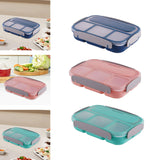 Maxbell Bento Lunch Box Large Capacity Leakproof Salad Box for Picnic Kitchen Travel blue