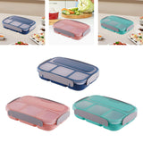 Maxbell Bento Lunch Box Large Capacity Leakproof Salad Box for Picnic Kitchen Travel blue