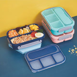 Maxbell Bento Lunch Box Large Capacity Leakproof Salad Box for Picnic Kitchen Travel blue