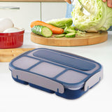 Maxbell Bento Lunch Box Large Capacity Leakproof Salad Box for Picnic Kitchen Travel blue