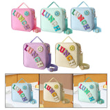 Maxbell Insulated Lunch Box Bag Food Delivery Bag Waterproof Portable Food Container Pink