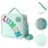 Maxbell Insulated Lunch Box Bag Food Delivery Bag Waterproof Portable Food Container Green