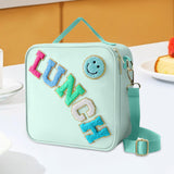 Maxbell Insulated Lunch Box Bag Food Delivery Bag Waterproof Portable Food Container Green