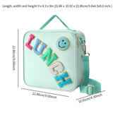 Maxbell Insulated Lunch Box Bag Food Delivery Bag Waterproof Portable Food Container Green