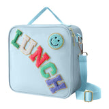Maxbell Insulated Lunch Box Bag Food Delivery Bag Waterproof Portable Food Container Blue
