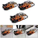 Maxbell Halloween Floor Mat Modern Decorative Area Rug for Porch Balcony Living Room 40cmx60cm