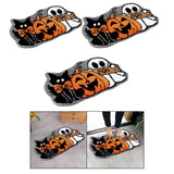 Maxbell Halloween Floor Mat Modern Decorative Area Rug for Porch Balcony Living Room 40cmx60cm