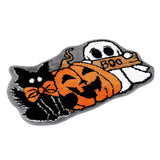 Maxbell Halloween Floor Mat Modern Decorative Area Rug for Porch Balcony Living Room 40cmx60cm