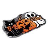 Maxbell Halloween Floor Mat Modern Decorative Area Rug for Porch Balcony Living Room 40cmx60cm