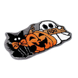 Maxbell Halloween Floor Mat Modern Decorative Area Rug for Porch Balcony Living Room 50cmx80cm