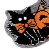 Maxbell Halloween Floor Mat Modern Decorative Area Rug for Porch Balcony Living Room 60cmx90cm